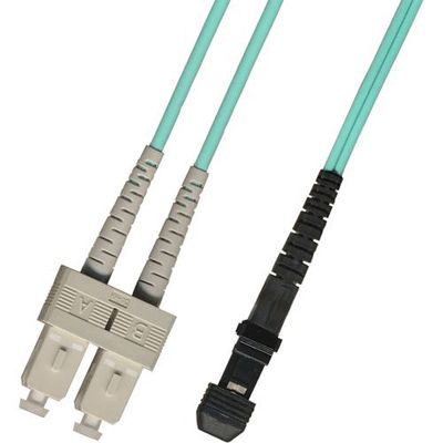 MTRJ equip to SC Multimode 10G 50/125 Mode Conditioning Patch Cable